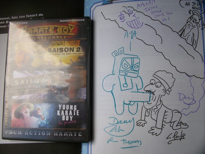 Dédicaces Karaté Boy DVD + BD