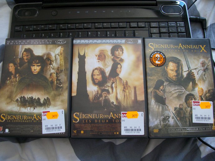 Trilogie Seigneur des Anneaux